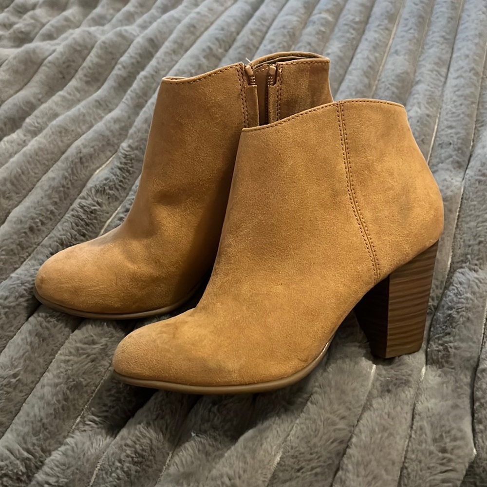 Old Navy Tan Booties